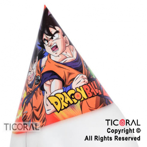 DRAGON BALL GORRO FELIZ CUMPLE x 10